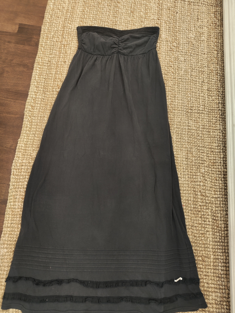 Vintage Superdry, 2008 Women’s Strapless Navy Maxi Dress